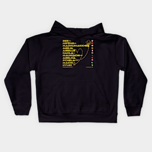 BEE: Say ¿Qué? Top Ten Spoken (World) Kids Hoodie